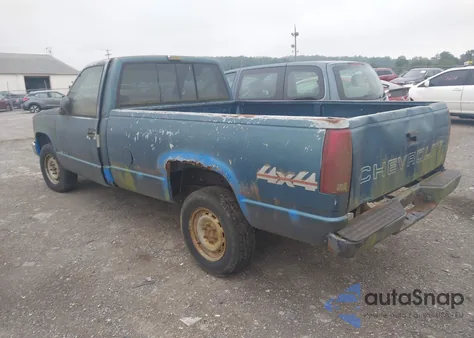 1990 Chevrolet Gmt-400 K1500 из США, поврежденный, VIN 1GCDK14Z7LE197542